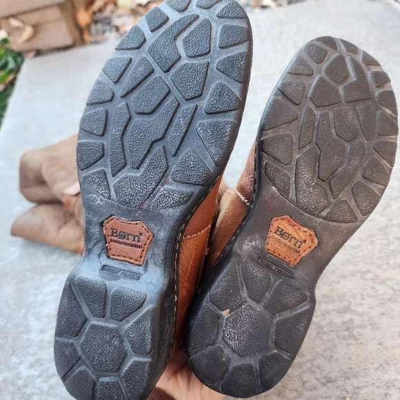 Brown Oakdale Tall Leather Over The Knee Searling Boho Boots, Sz 8 - Picture 6 of 8